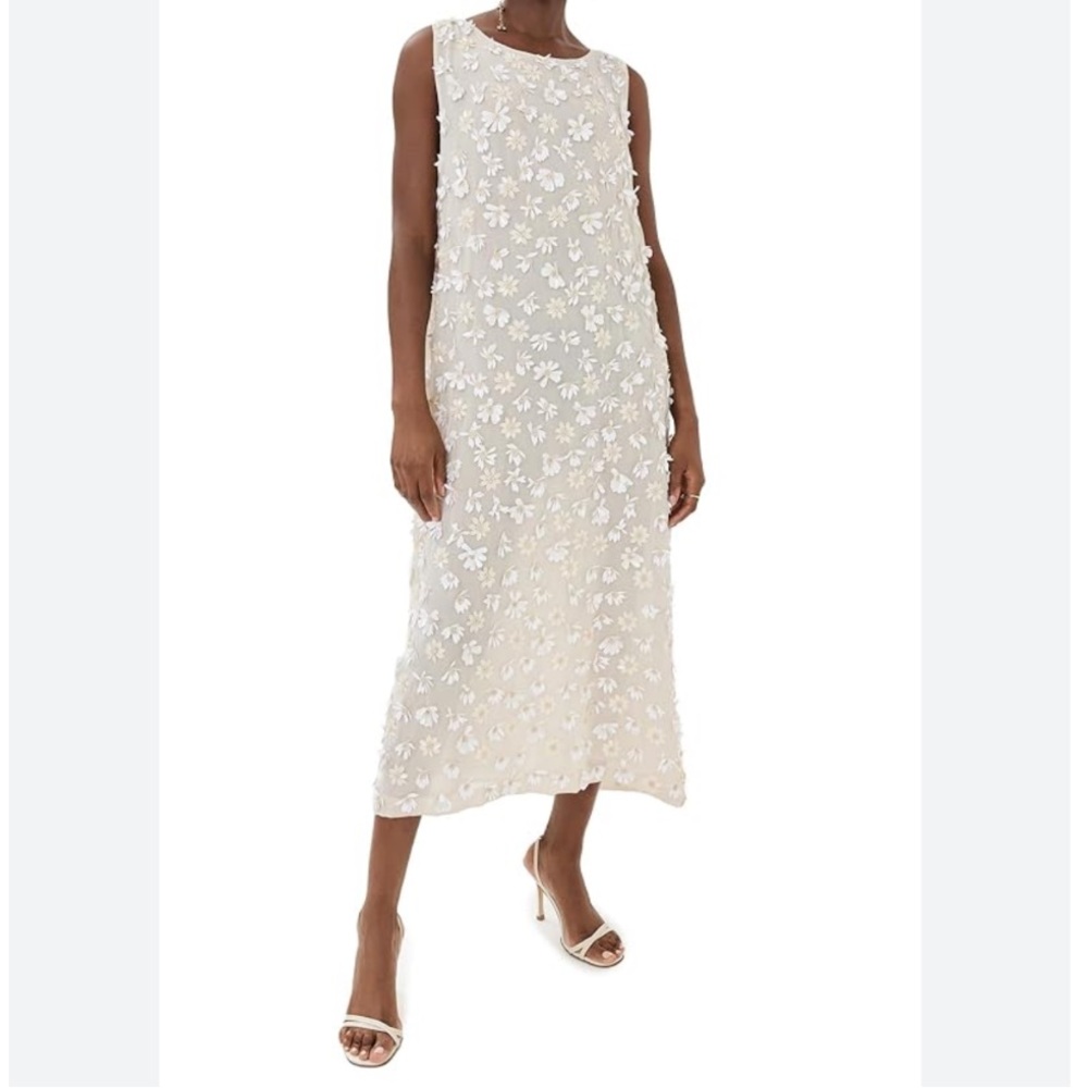 La Vie Style House Sequin Daisy Maxi Dress